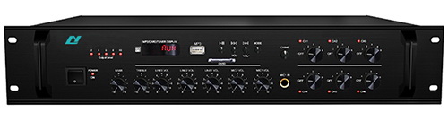 6 Zone Mixer Amplifier with MP3/Tuner