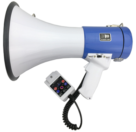 Megaphone with USB/Recording/Bluetooth