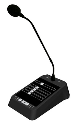 4 Zone Remote Paging Microphone (for EA-8148/EA-8224/EA-8412 & EF-804)