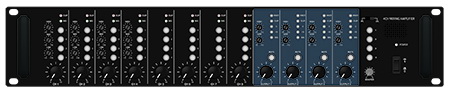 8x1/2/4 Matrix Mixer Amplifier with Paging